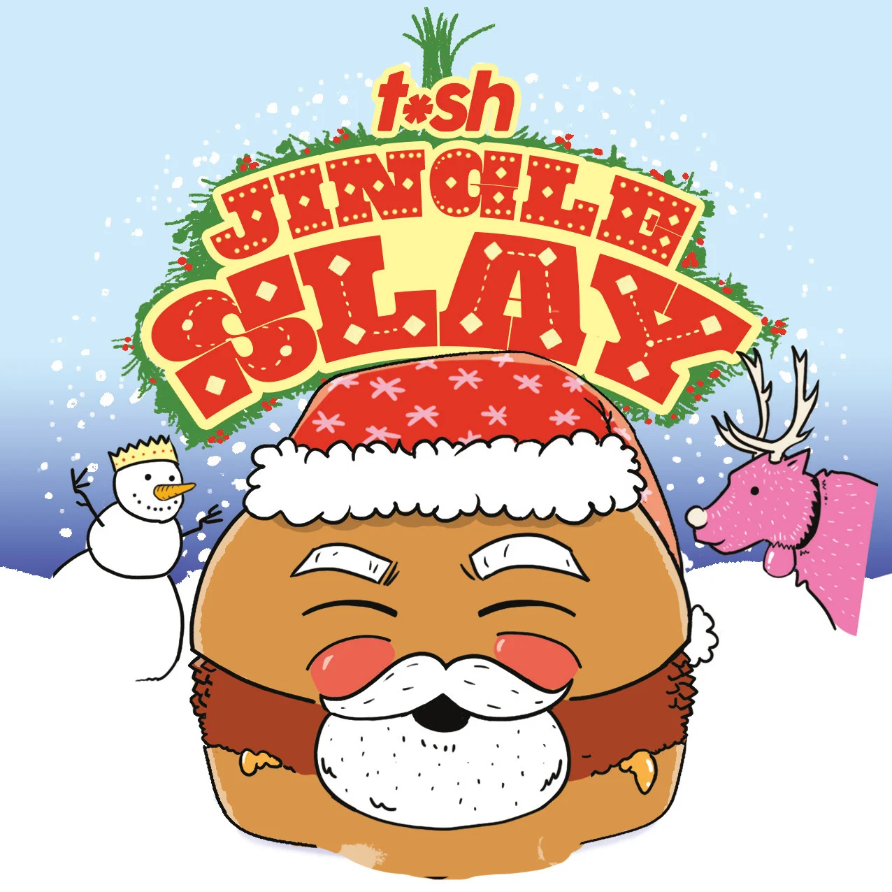 Jingle slay cirkel 100 cut r v1